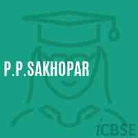 P.P.Sakhopar Primary School Logo