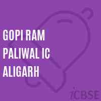 Gopi Ram Paliwal Ic Aligarh High School Logo