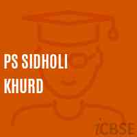 Ps Sidholi Khurd Primary School Logo