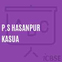 P.S Hasanpur Kasua Primary School Logo