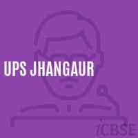 Ups Jhangaur Middle School Logo