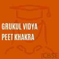 Grukul Vidya Peet Khakra Senior Secondary School Logo