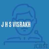 J H S Visrakh Middle School Logo