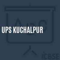 Ups Kuchalpur Middle School Logo