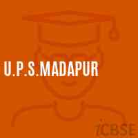 U.P.S.Madapur Middle School Logo