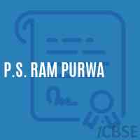 P.S. Ram Purwa Primary School Logo