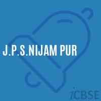 J.P.S.Nijam Pur Middle School Logo