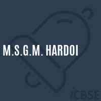 M.S.G.M. Hardoi Primary School Logo