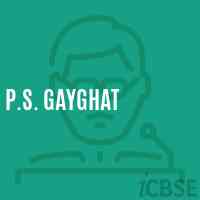 P.S. Gayghat Primary School Logo