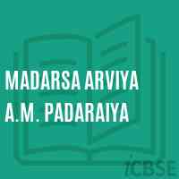 Madarsa Arviya A.M. Padaraiya Primary School Logo