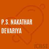 P.S. Nakathar Devariya Primary School Logo