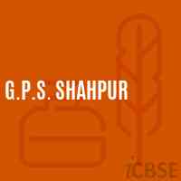 G.P.S. Shahpur Primary School Logo