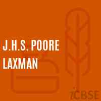 J.H.S. Poore Laxman Middle School Logo