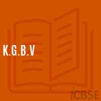 K.G.B.V Middle School Logo