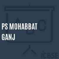 Ps Mohabbat Ganj Primary School Logo