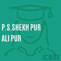 P.S.Shekh Pur Ali Pur Primary School Logo