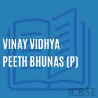 Vinay Vidhya Peeth Bhunas (P) Senior Secondary School Logo
