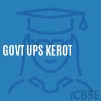 Govt Ups Kerot Middle School Logo