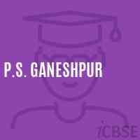 P.S. Ganeshpur Primary School Logo