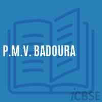 P.M.V. Badoura Middle School Logo