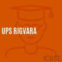 Ups Rigvara Middle School Logo