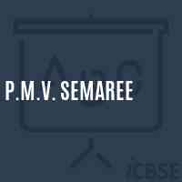 P.M.V. Semaree Middle School Logo
