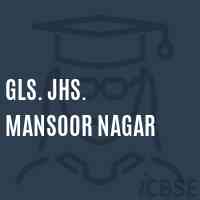 Gls. Jhs. Mansoor Nagar Middle School Logo