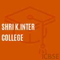Shri K.Inter College Senior Secondary School Logo