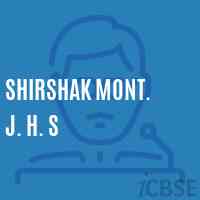 Shirshak Mont. J. H. S Middle School Logo