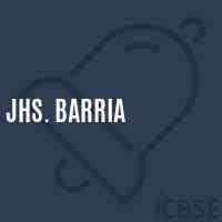 Jhs. Barria Middle School Logo