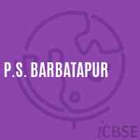 P.S. Barbatapur Primary School Logo