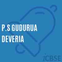 P.S Gudurua Deveria Primary School Logo