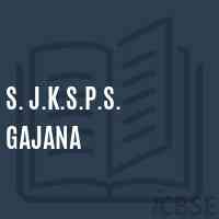 S. J.K.S.P.S. Gajana Middle School Logo