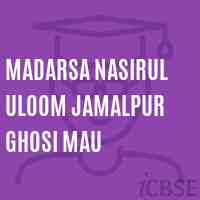Madarsa Nasirul Uloom Jamalpur Ghosi Mau Middle School Logo
