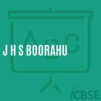 J H S Boorahu Middle School Logo