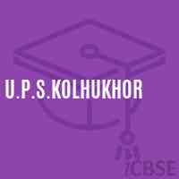 U.P.S.Kolhukhor Middle School Logo