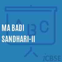 Ma Badi Sandhari-Ii School Logo