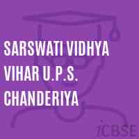 Sarswati Vidhya Vihar U.P.S. Chanderiya Middle School Logo