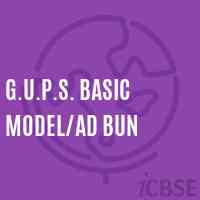 G.U.P.S. Basic Model/ad Bun Middle School Logo
