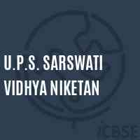 U.P.S. Sarswati Vidhya Niketan Middle School Logo