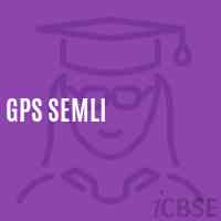 Gps Semli Primary School Logo