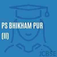 Ps Bhikham Pur (Ii) Primary School Logo