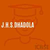 J.H.S.Dhadola Middle School Logo