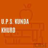 U.P.S. Kunda Khurd Middle School Logo