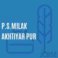 P.S.Milak Akhtiyar Pur Primary School Logo