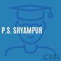 P.S. Shyampur Primary School Logo