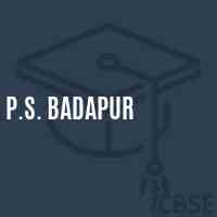 P.S. Badapur Primary School Logo