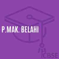 P.Mak. Belahi Primary School Logo