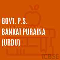 Govt. P.S. Bankat Puraina (Urdu) Primary School Logo