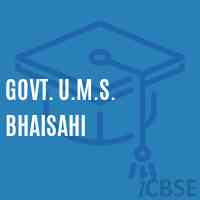 Govt. U.M.S. Bhaisahi Middle School Logo